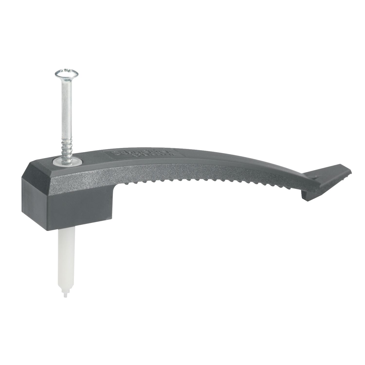 Picture of Cable wing, single w nailplug dark grey