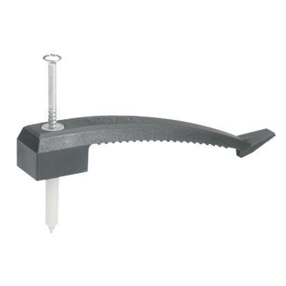 Picture of Cable wing, single w nailplug dark grey