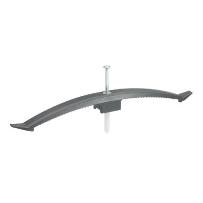 Picture of Cable wing, double w nailplug dark grey
