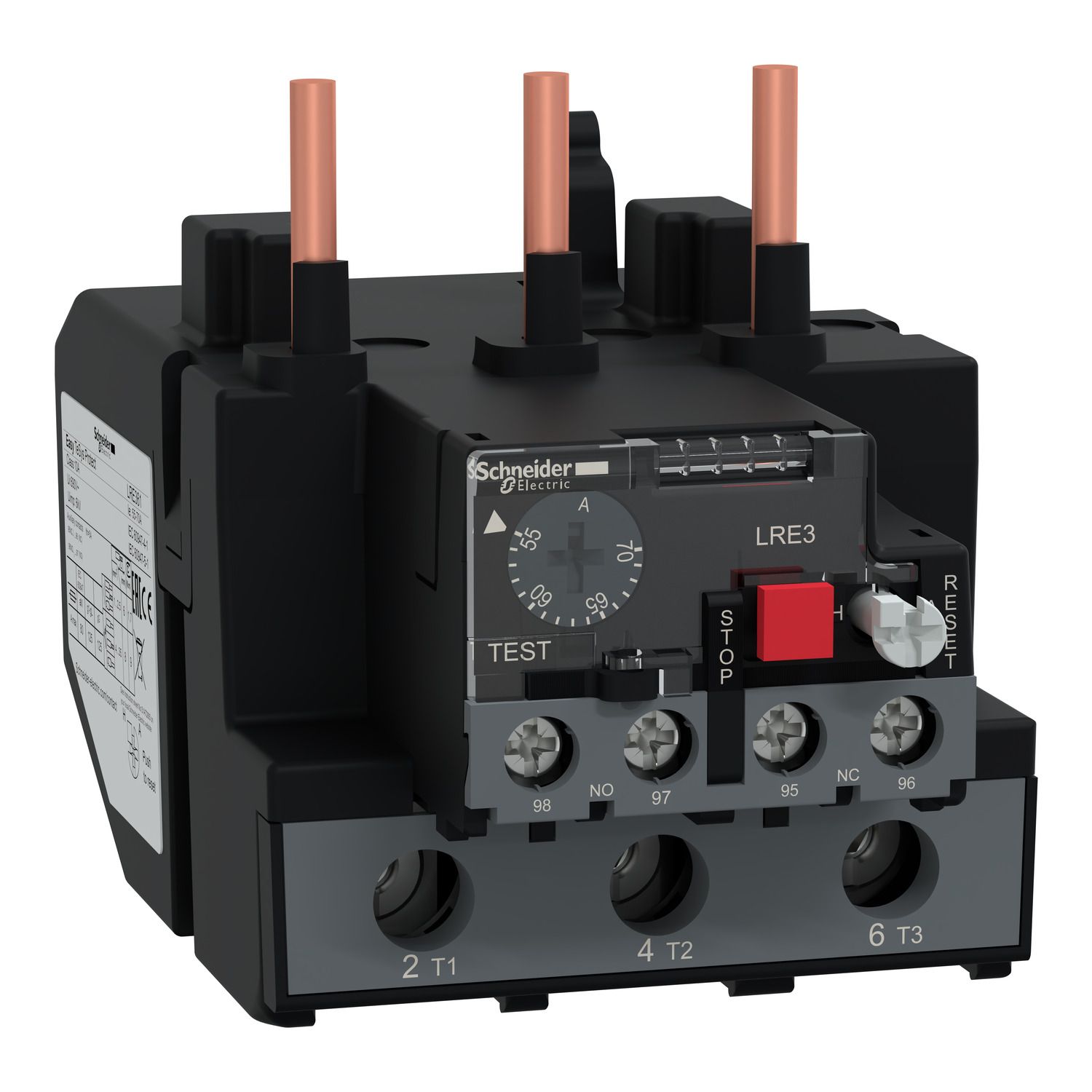 Picture of Thermal overload relay,Easy TeSys Protect,55...70A,class 10A
