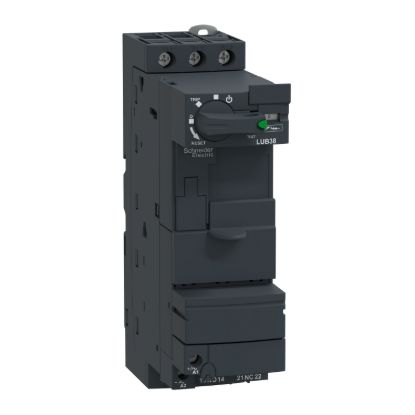 Picture of Non reversing power base, TeSys Ultra, 3P,1NO + 1NC, 38A, 690V