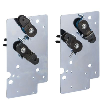 Picture of Mechanical interlocking, MasterPact MTZ1 drawout, rods interlocking, 1 adaptation fixture kit, spare part