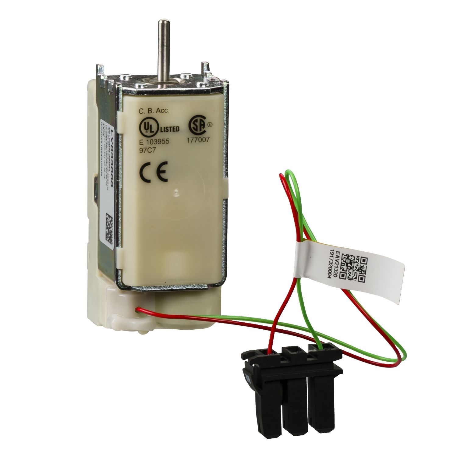 Picture of MN undervoltage release, MasterPact MTZ1/MTZ2/MTZ3, standard, 380/480VAC 50/60Hz, spare part