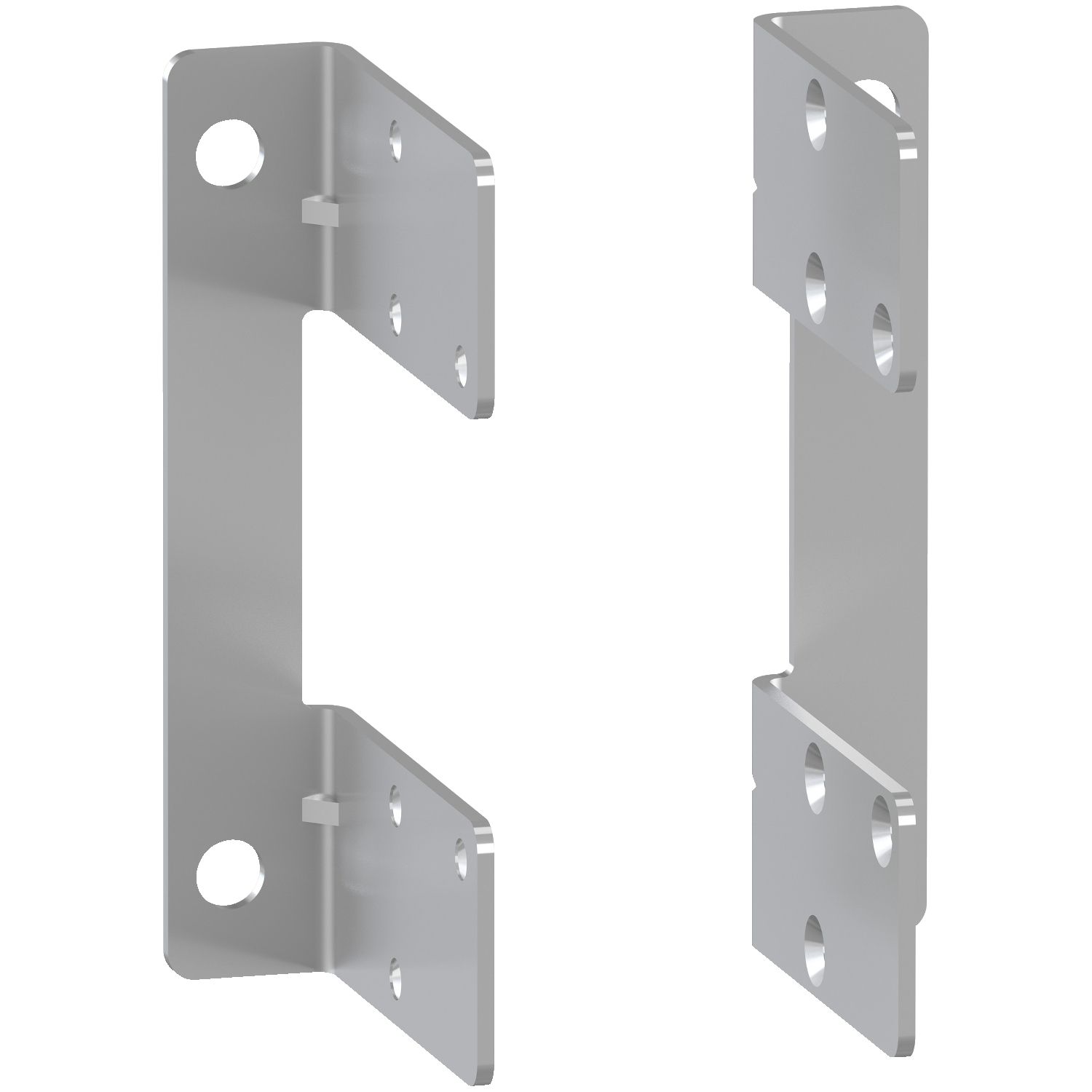 Picture of Mounting brackets, MasterPact MTZ2/MTZ3 fixed, 2 brackets, backplate mounting, spare part