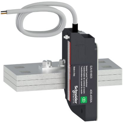Picture of External current sensor, MasterPact MTZ2, neutral and residual earth fault protection, sensor rating 2000A, spare part