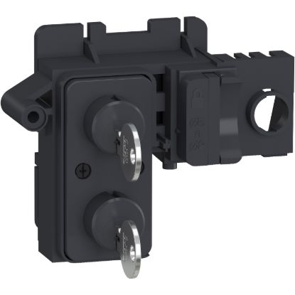 Picture of Locking device, MasterPact MTZ2/MTZ3 fixed/drawout, OFF position locking, Ronis keylock, 2 locks, 1 key, spare part