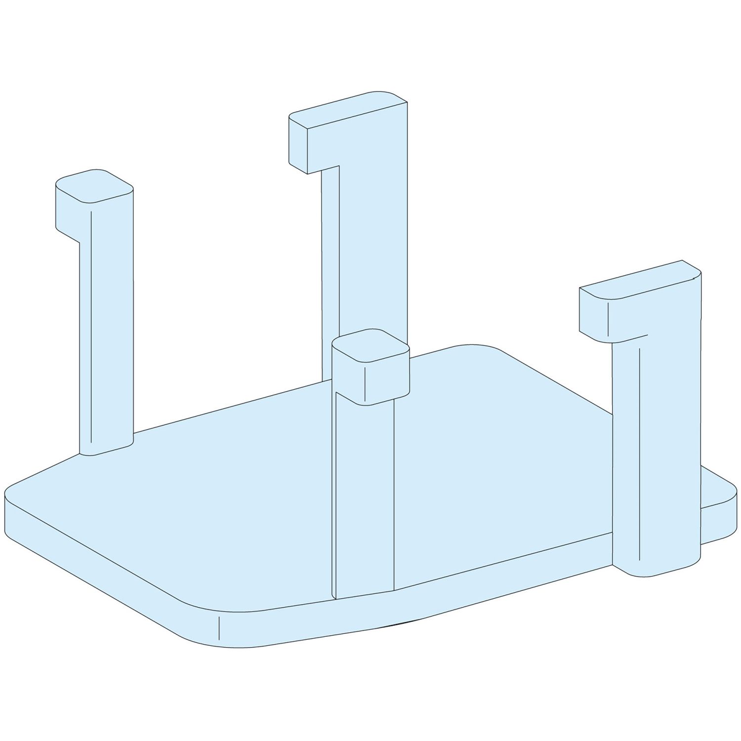 Picture of Choke, PrismaSeT P, 12 chocks for Linergy busbars