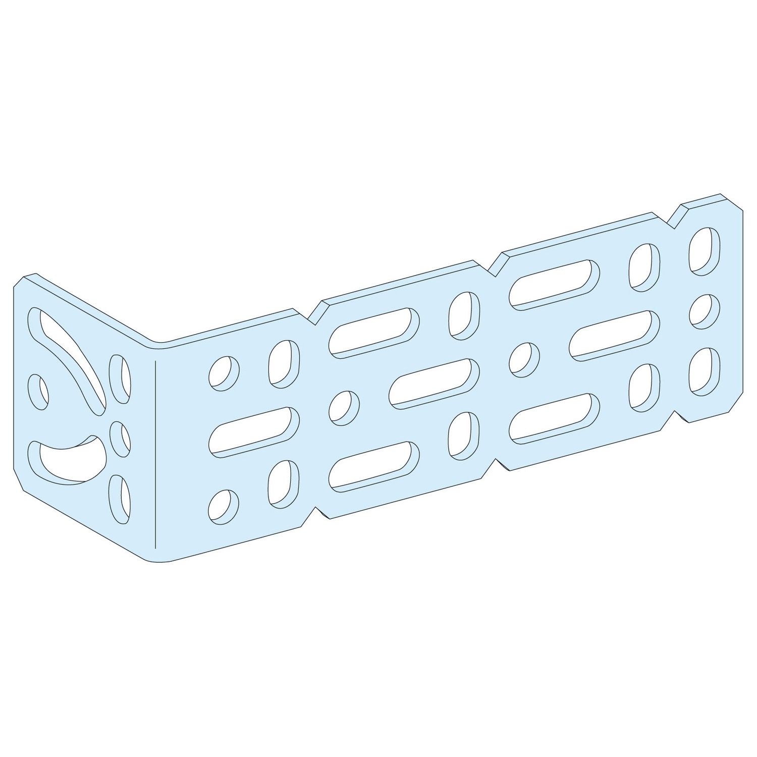 Picture of Universal angle bracket, PrismaSeT P and G, set of 2