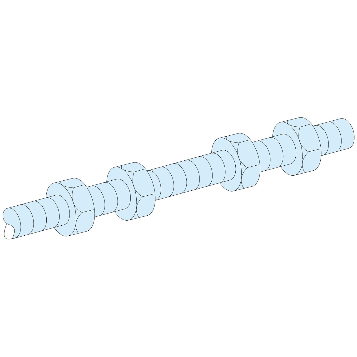 Picture of Spacing rods, PrismaSeT P, for lateral busbar mounting