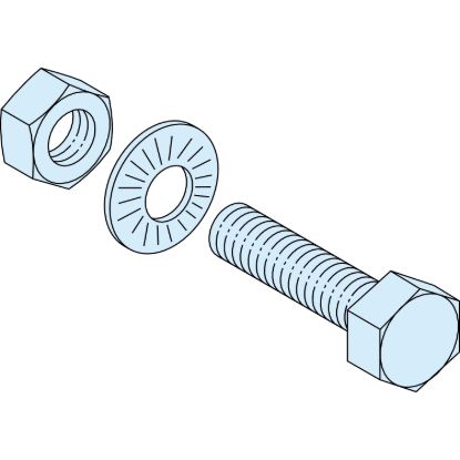 Picture of Mounting hardware, LINERGY BS, 20 Bolts, 8.8 Class, M8X20
