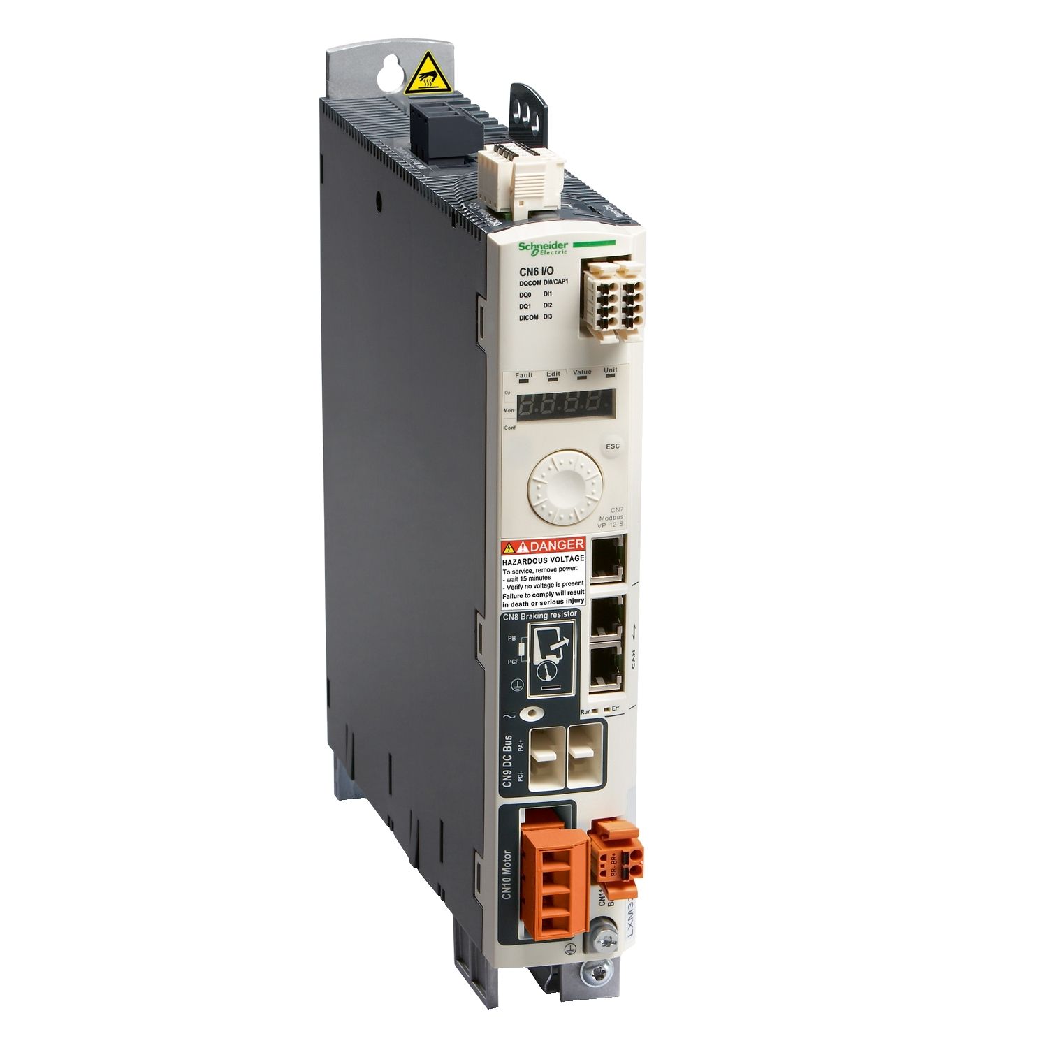 Picture of motion servo drive, Lexium 32, 30A, three phase, supply voltage 208 to 480V, 3kW, IP20