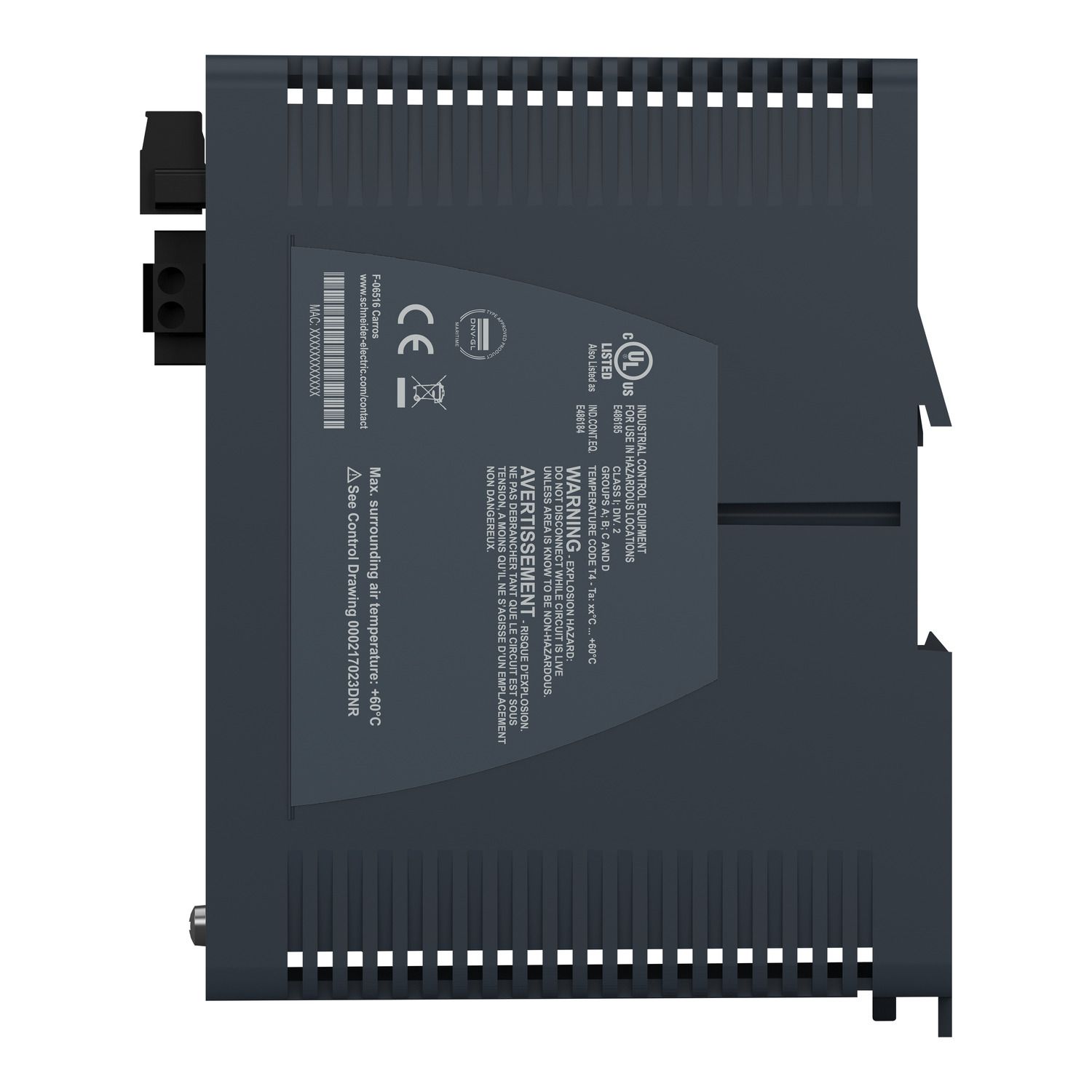 Picture of Modicon Extended Managed Switch, 8 ports for copper