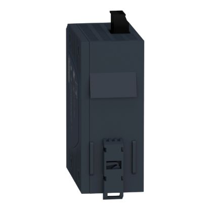 Picture of network switch, Modicon Networking, standard unmanaged, 6 ports for copper with 2 ports for singlemode fiber optic