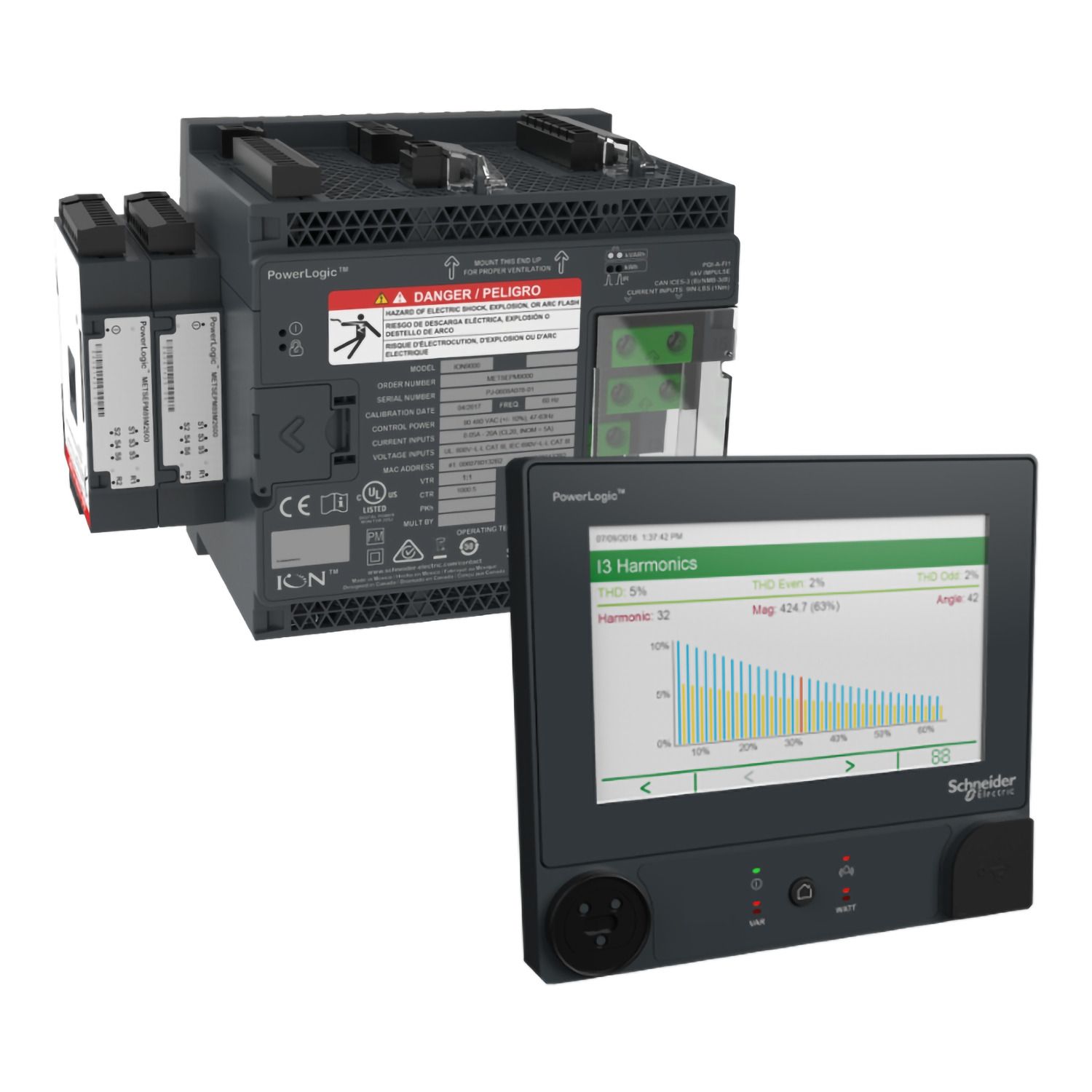 Picture of PowerLogic RD192 remote display hardware kit for ION9200