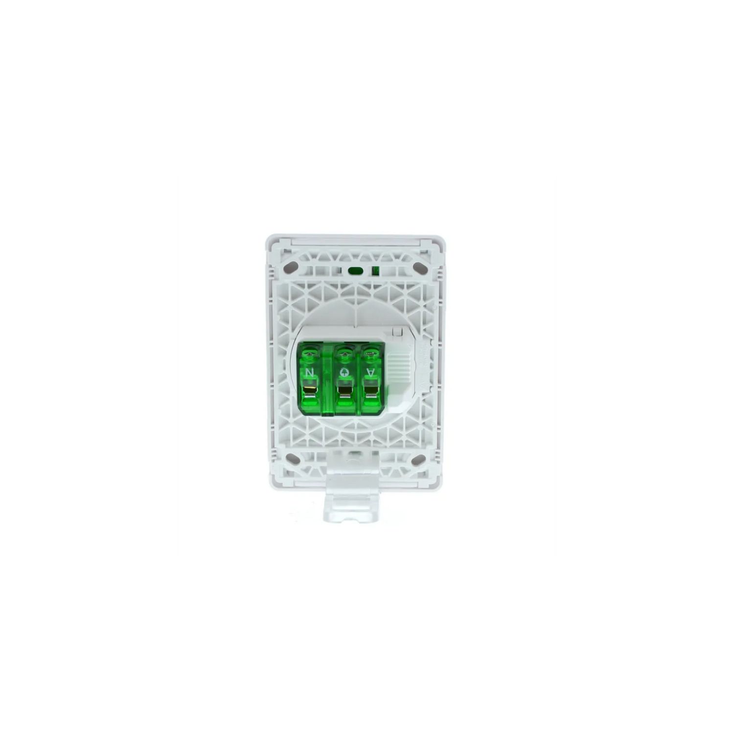 Picture of Single Power Point, Pro Series, Vertical Mount, 250V, 15A