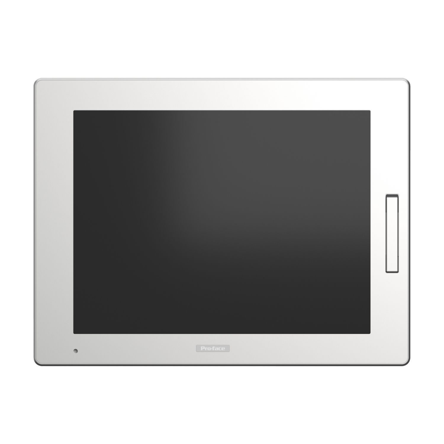Picture of 12.1 Industrial FPM, FP6000, XGA, 16M colors, Analog Multi Touch (2 points), Front USB A/micro-B, DVI, USB Type B, 24V DC