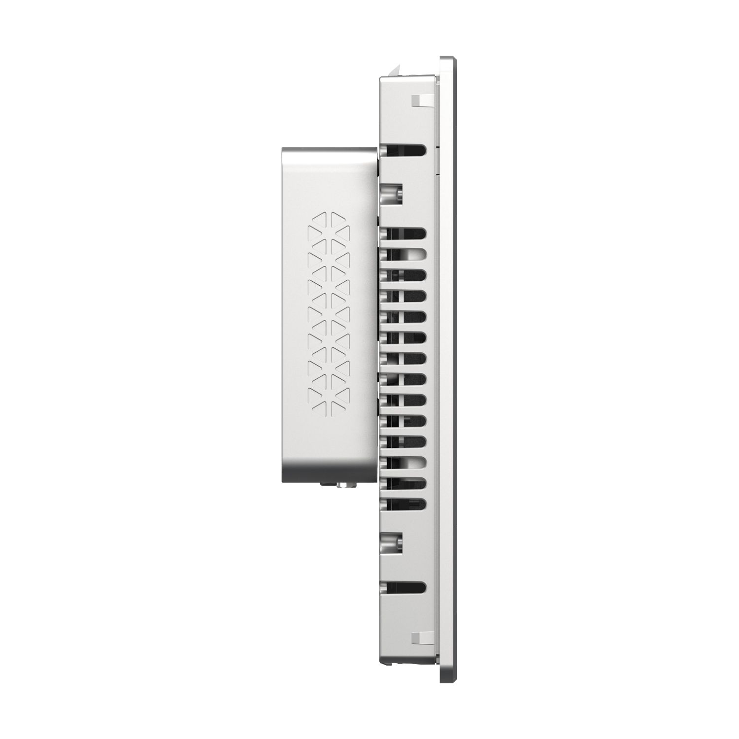Picture of 12.1 Industrial FPM, FP6000, XGA, 16M colors, Analog Multi Touch (2 points), Front USB A/micro-B, DVI, USB Type B, 24V DC