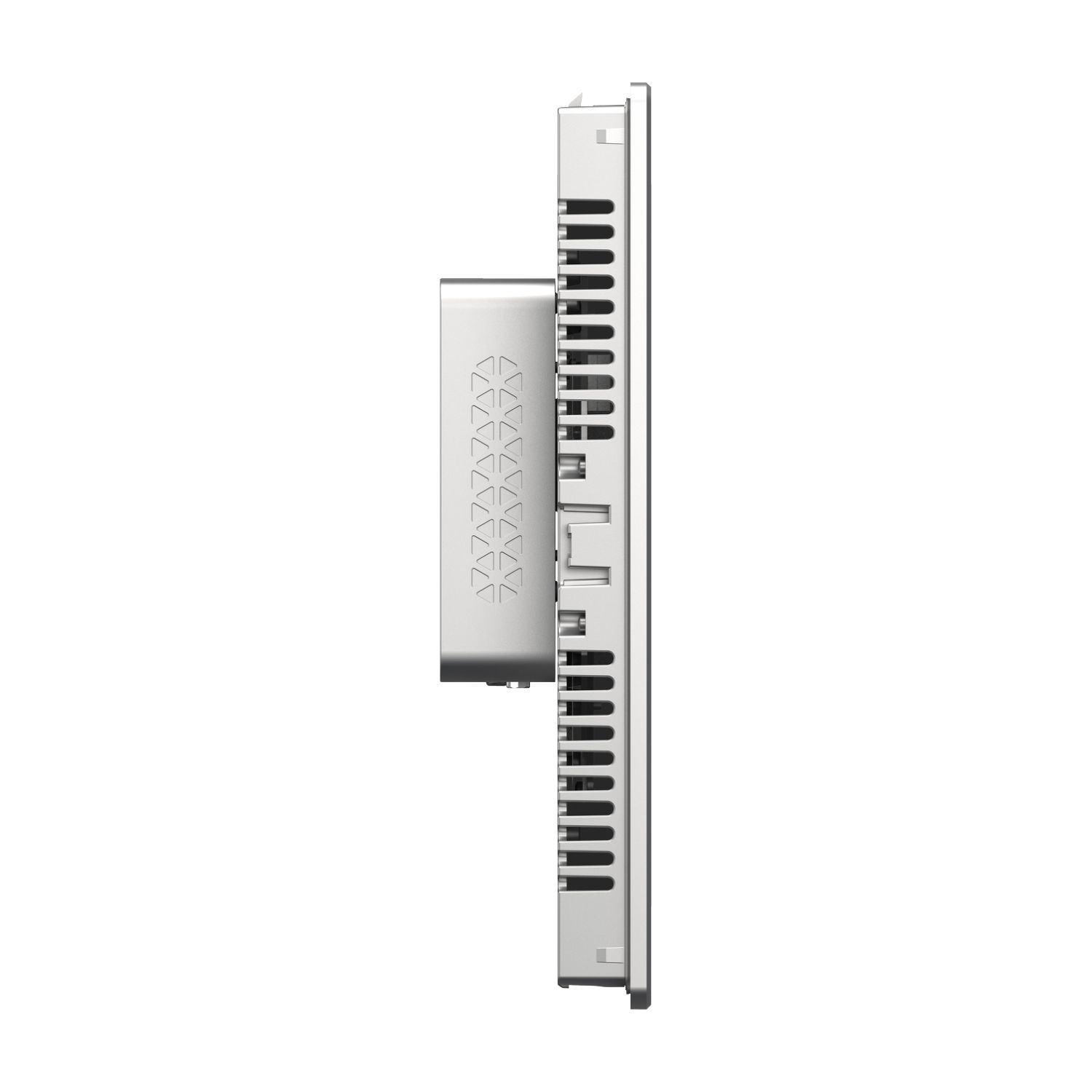 Picture of 15.0 Industrial FPM, FP6000, XGA, 16M colors, Analog Multi Touch (2 points), Front USB A/micro-B, DVI, USB Type B, 24V DC