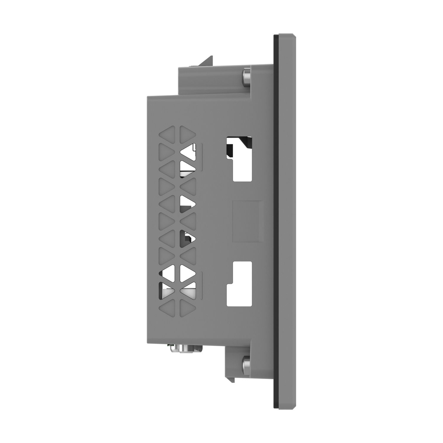 Picture of 4"W touch panel display, 1COM, 1Ethernet, USB host&device, 24VDC