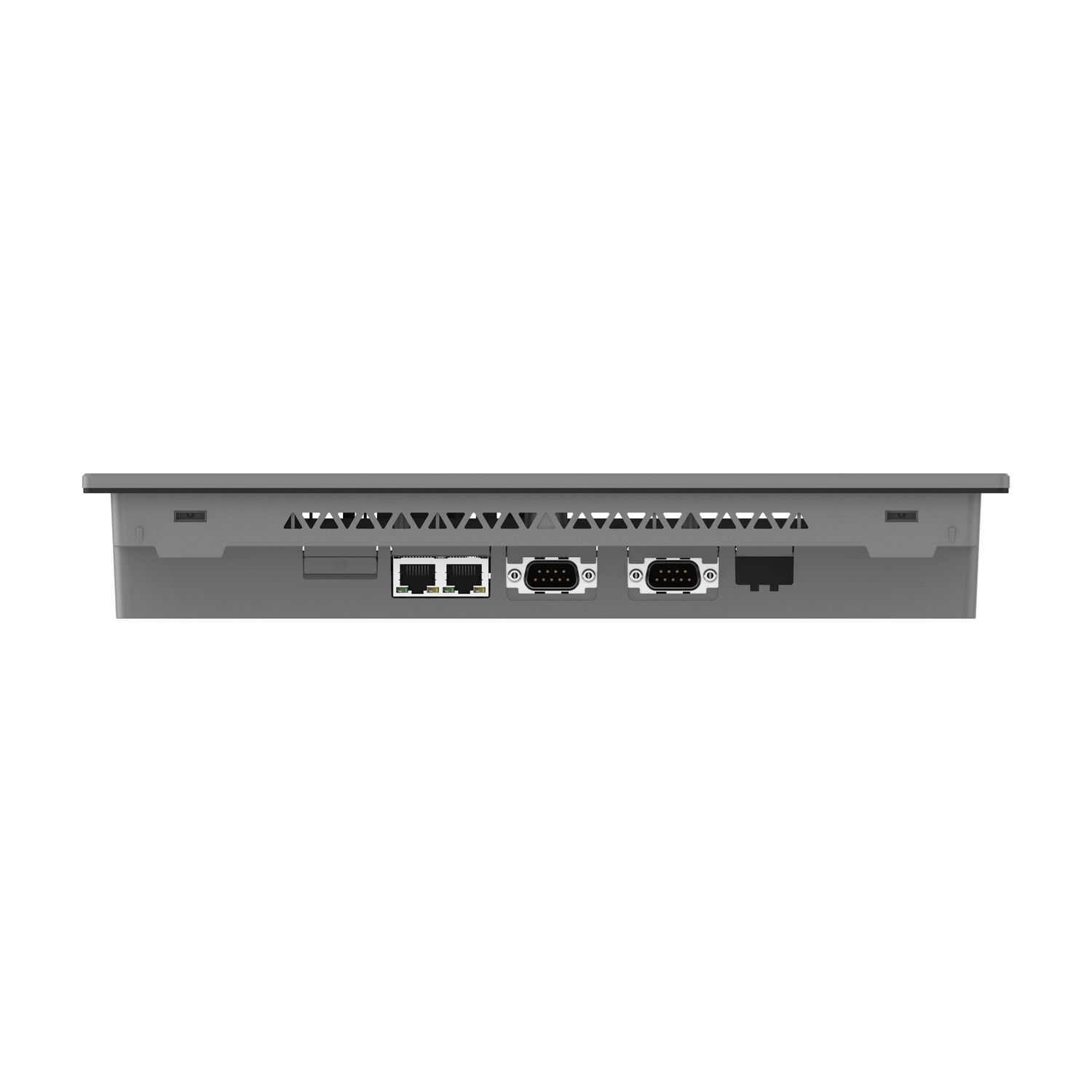 Picture of 12"W touch panel display, 2COM, 2Ethernet, USB host&device, 24VDC