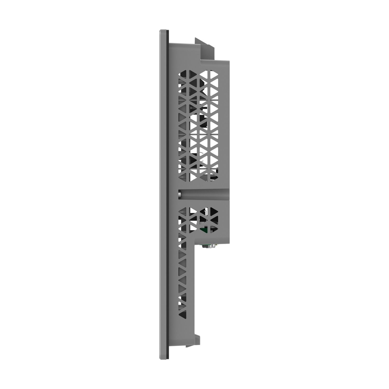 Picture of 12"W touch panel display, 2COM, 2Ethernet, USB host&device, 24VDC