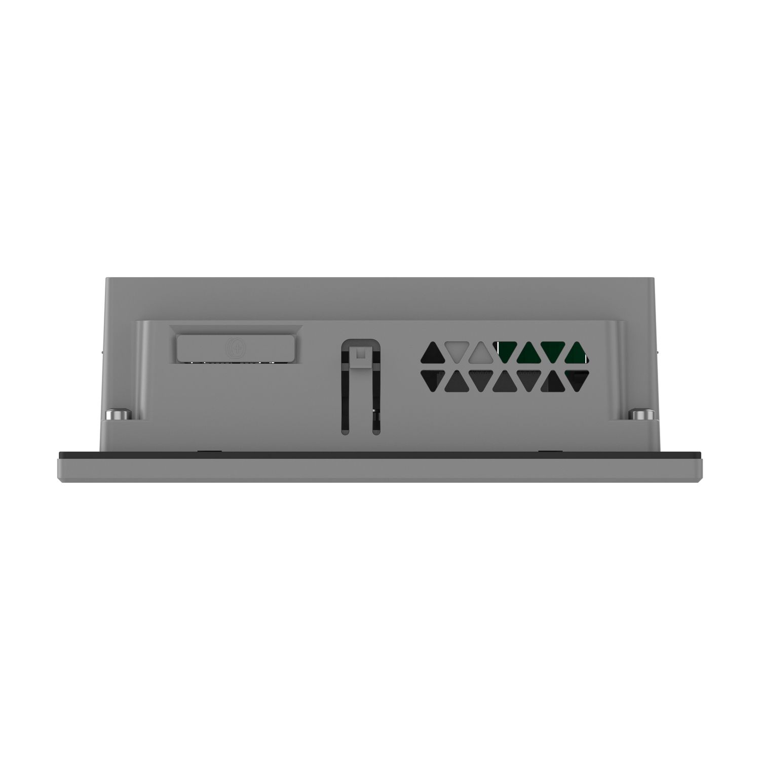 Picture of 4"W touch panel display, 1COM, 2Ethernet, USB host&device, 24VDC