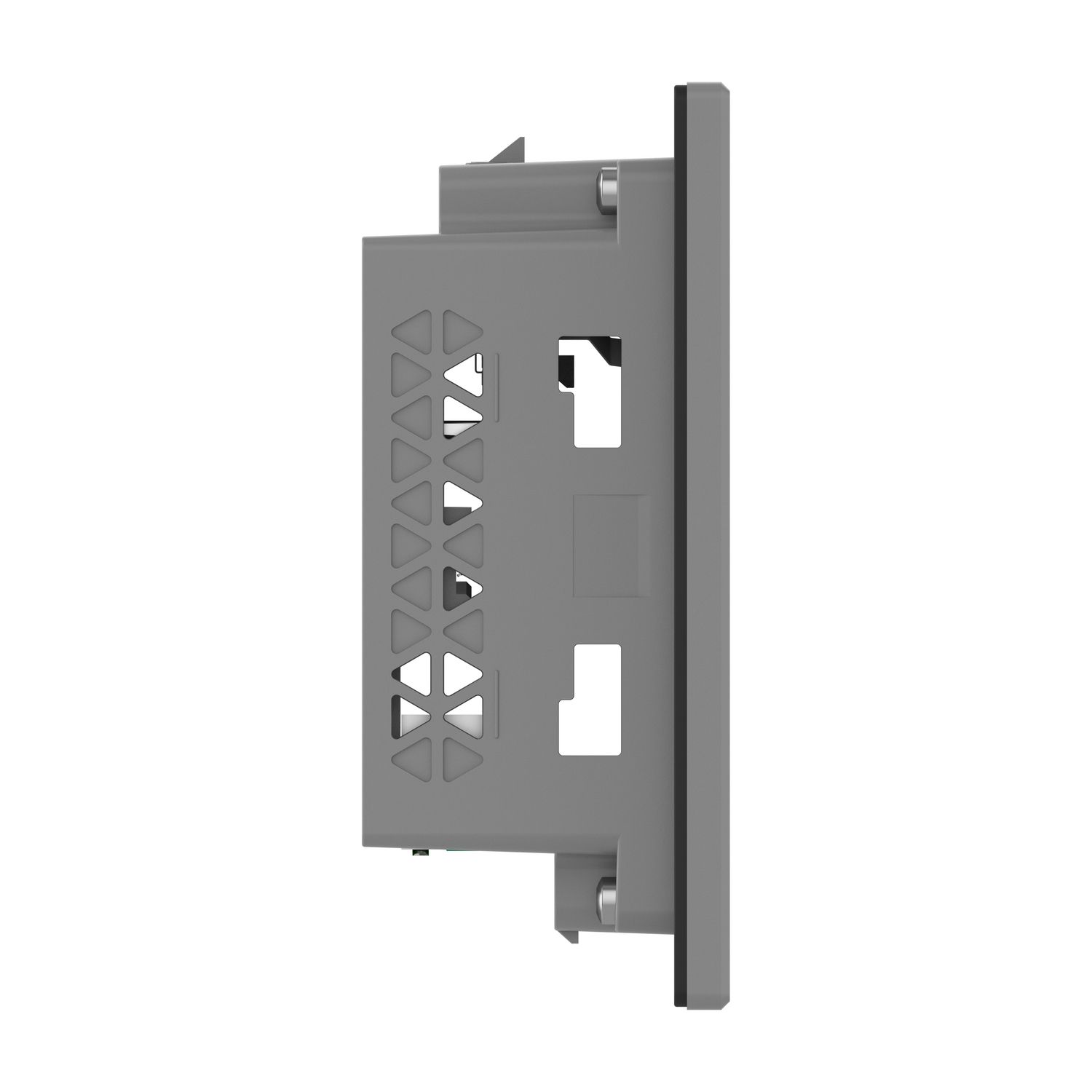 Picture of 4"W touch panel display, 1COM, 2Ethernet, USB host&device, 24VDC