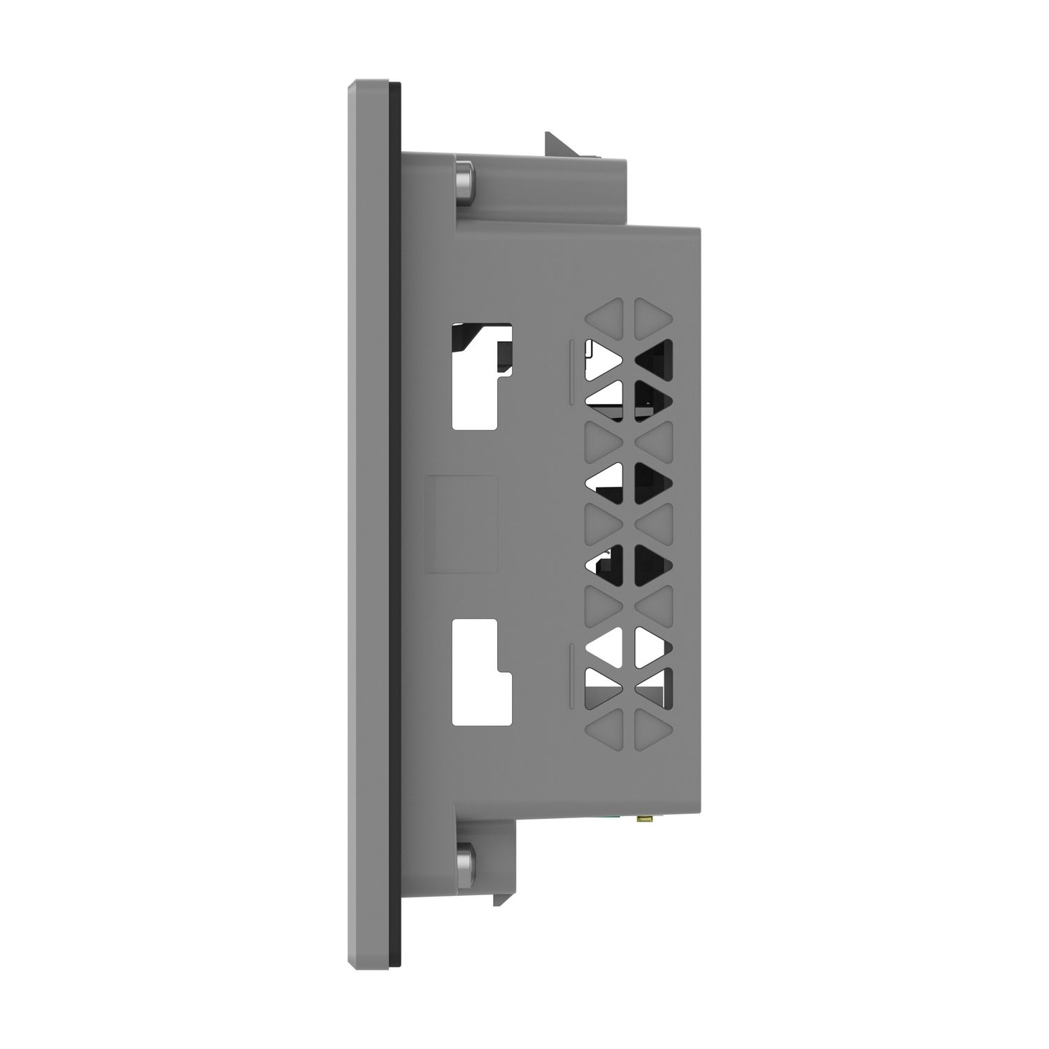 Picture of 4"W touch panel display, 1COM, 2Ethernet, USB host&device, 24VDC