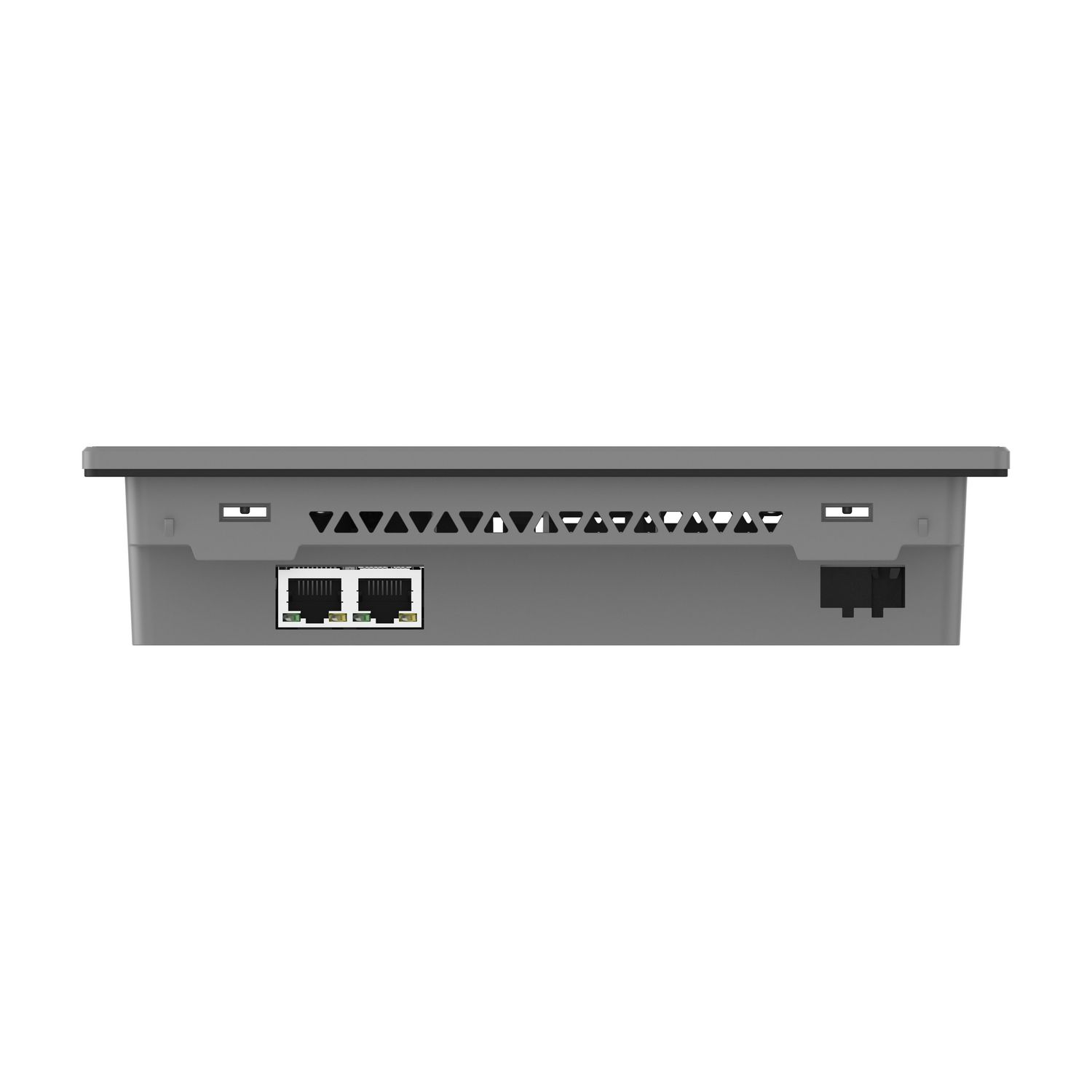 Picture of 7"W touch panel display, 1COM, 2Ethernet, USB host&device, 24VDC