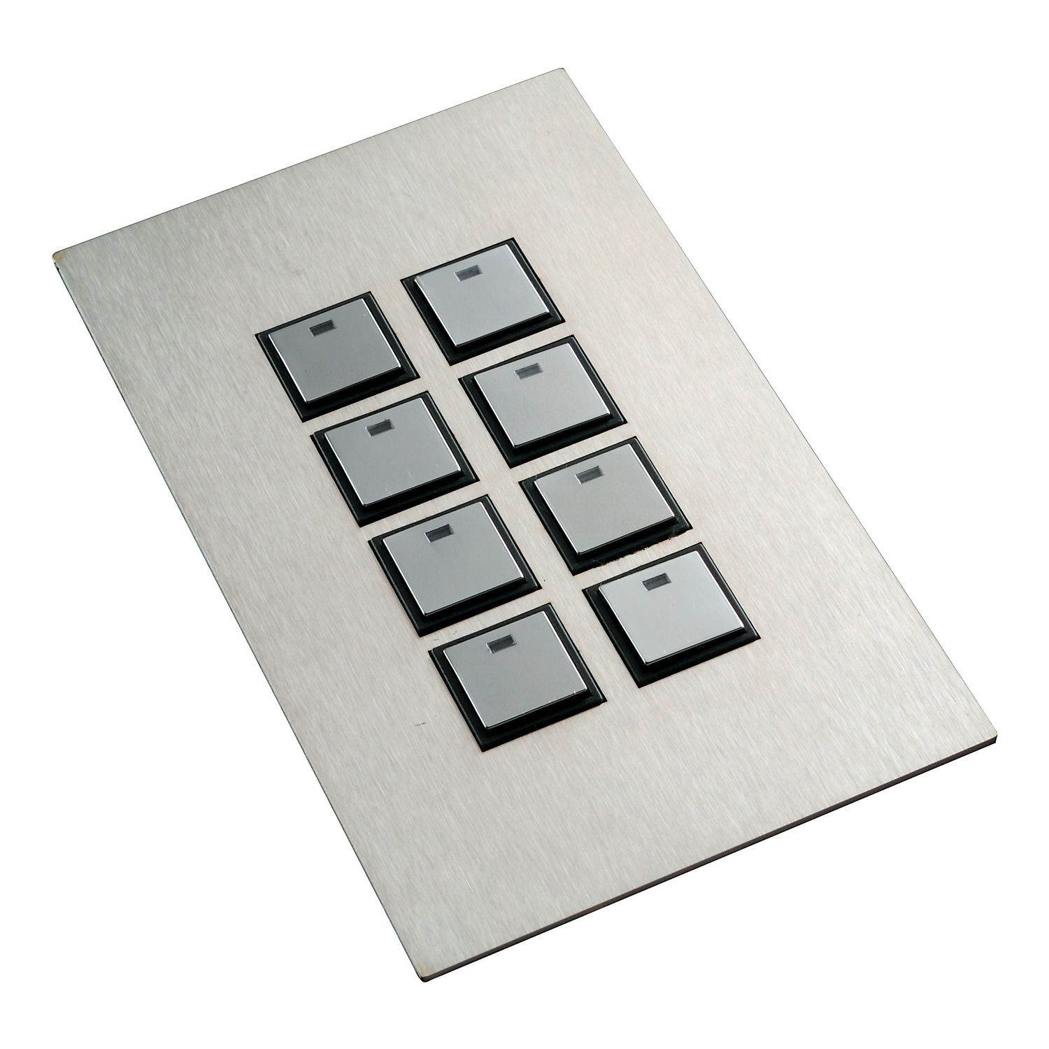 Picture of Reflection Wall Switch, C-Bus, 8 Gang