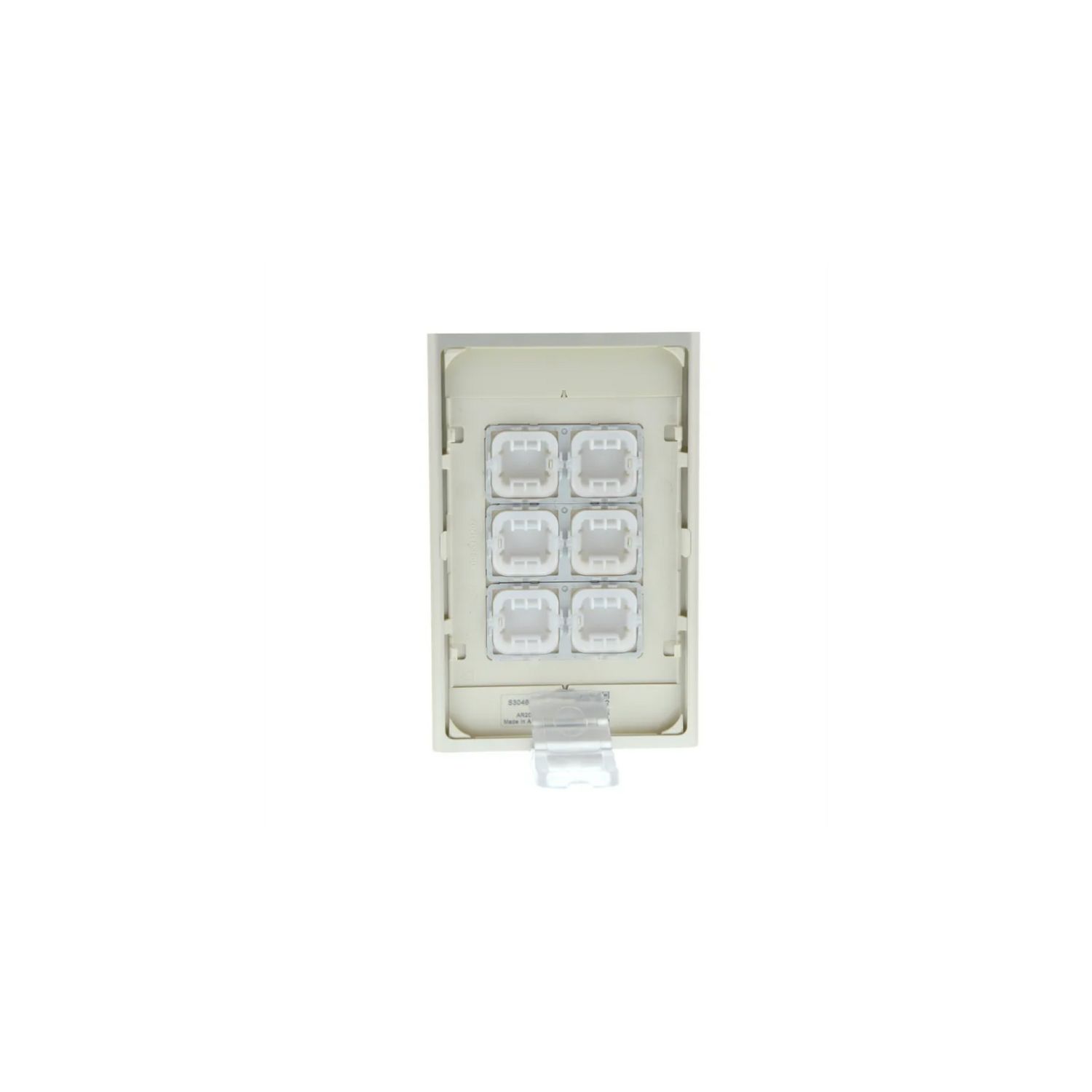Picture of Styl Switch Plate Skin, Clipsal Iconic, Vertical/Horizontal, 6 Gang