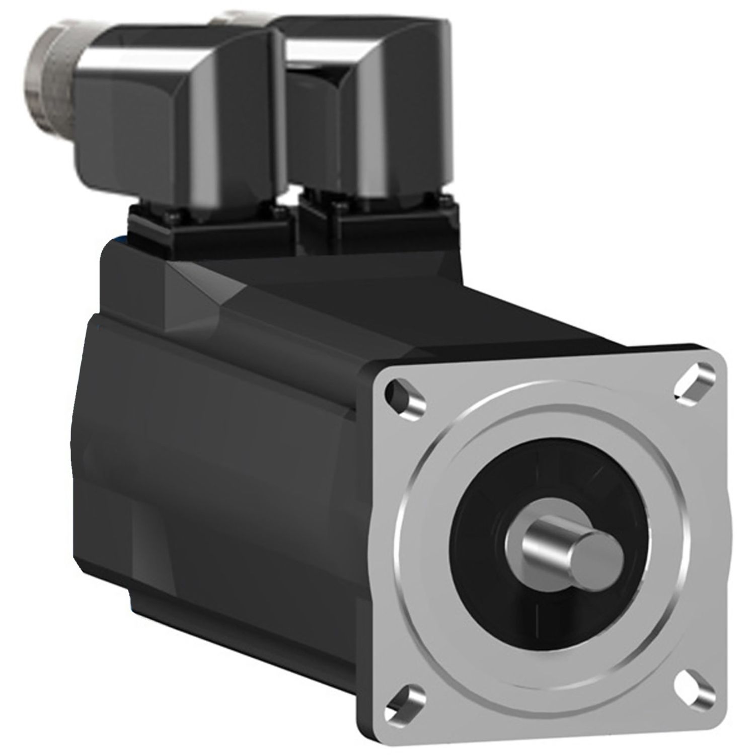 Picture of servo motor SH3 070 2,04Nm,key,multi,nobrake,90Â°conn.IP54/IP65,8k RPM