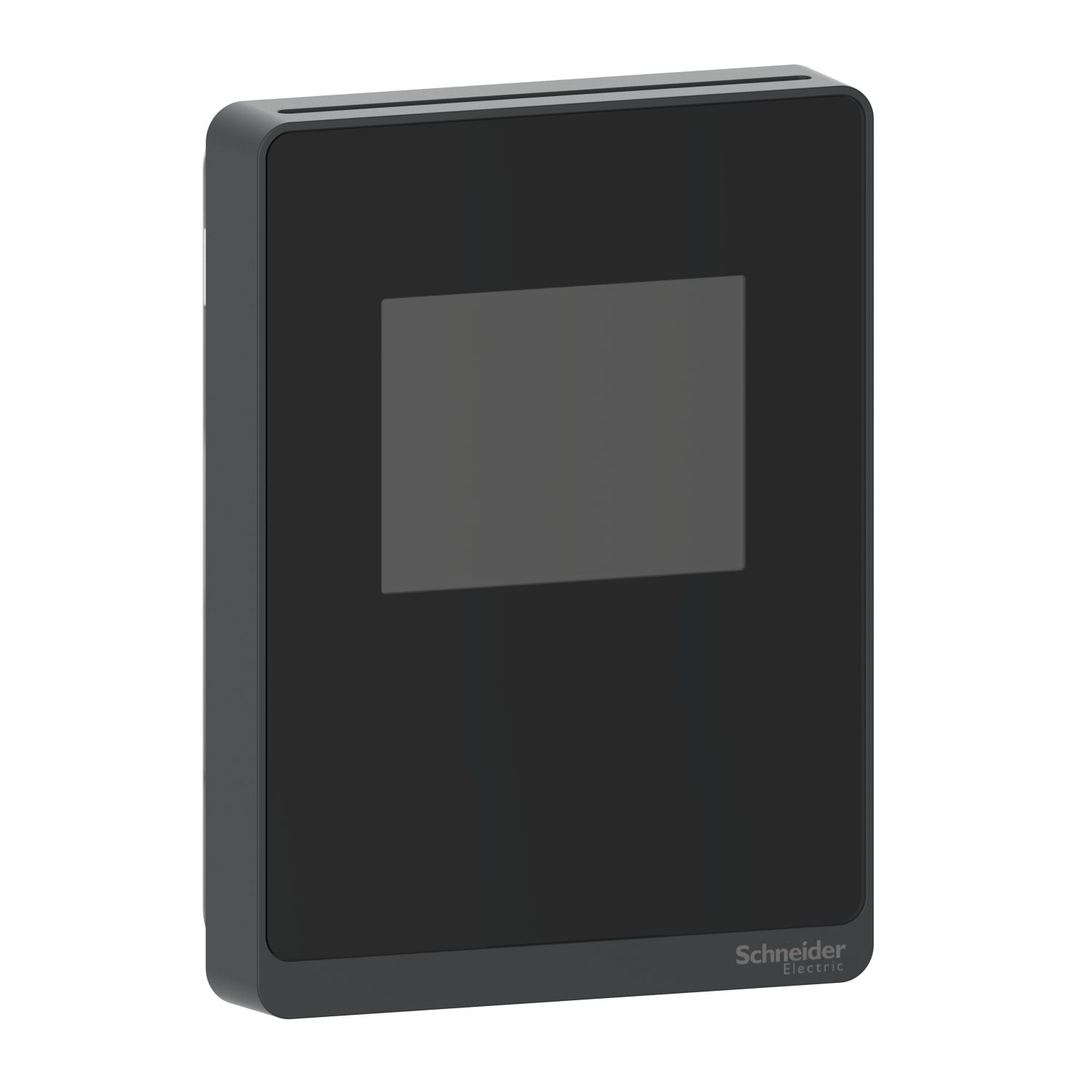 Picture of Sensor, SpaceLogic SLP Series, air quality, CO2, temperature, room, color touchscreen, BACnet MSTP/Modbus, optimum black housing