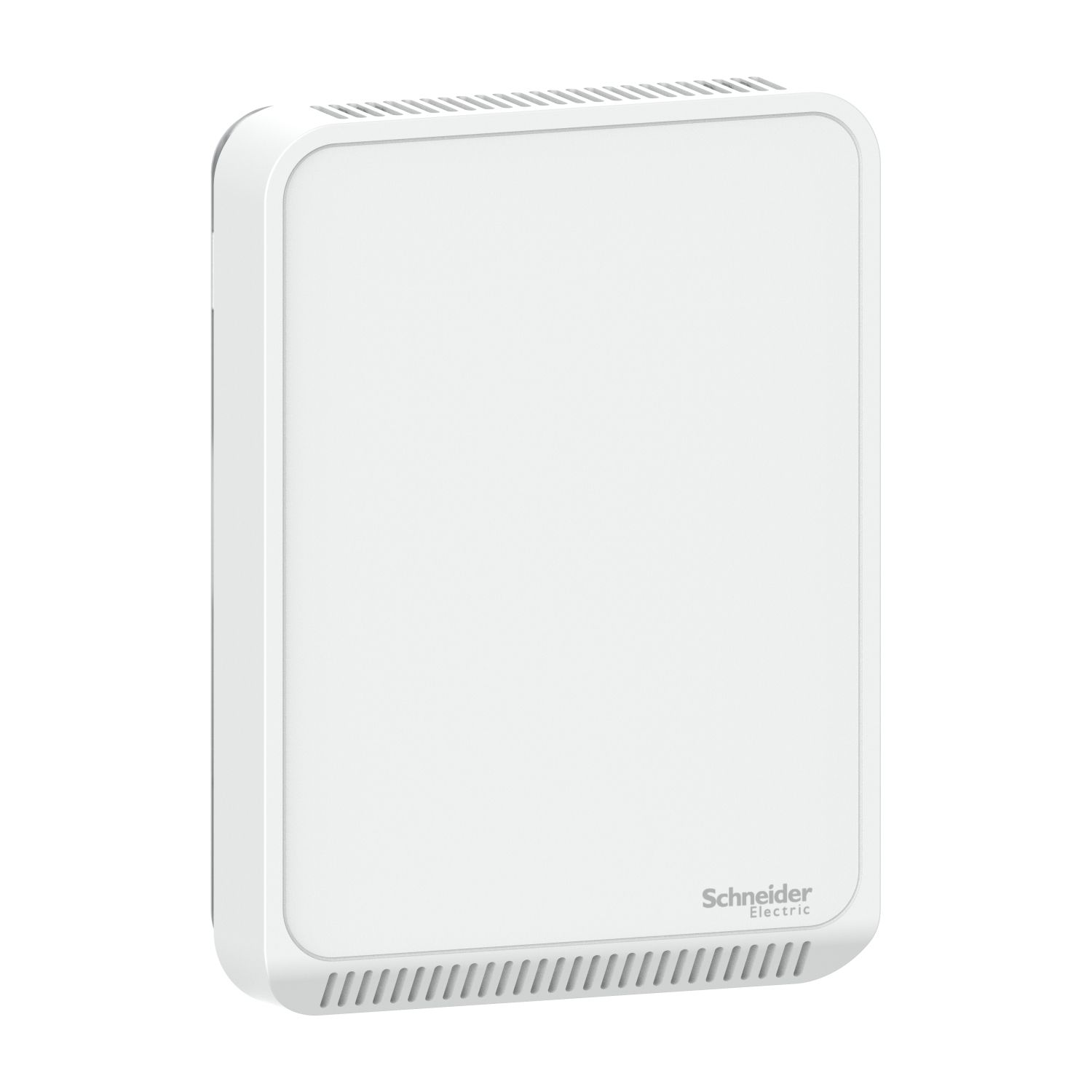 Picture of Sensor, SpaceLogic SLP Series, air quality, CO2, VOC, temperature, room, BACnet MSTP/Modbus, matte white housing