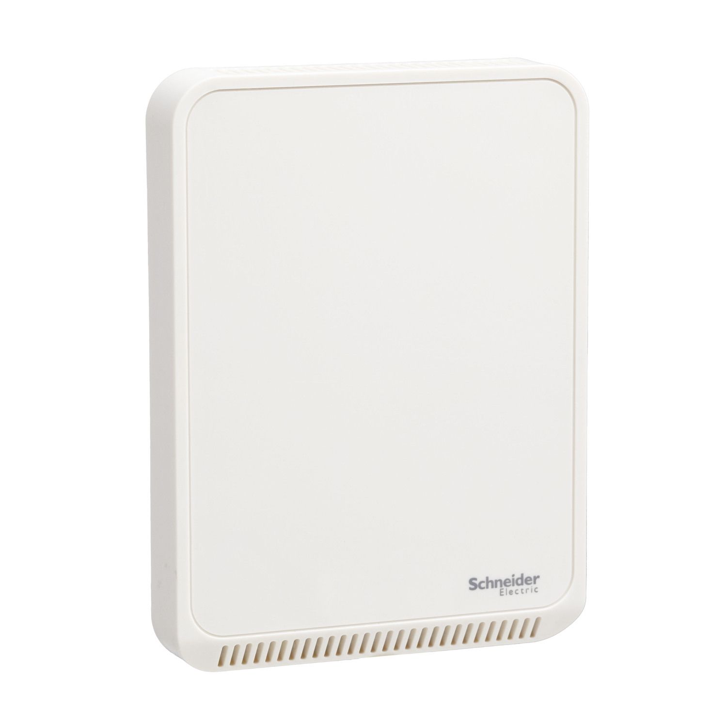 Picture of Sensor, SpaceLogic SLP Series, air quality, CO2, temperature, room, BACnet MSTP/Modbus, matte white housing