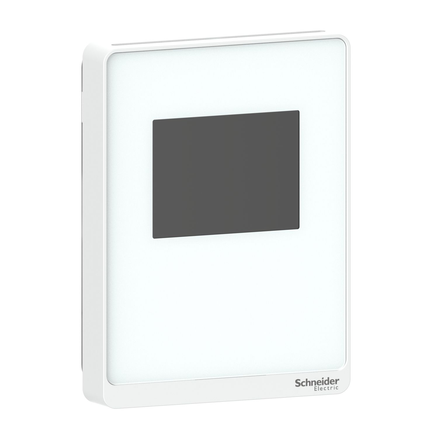 Picture of SpaceLogic SLA Series Temperature Sensor, Color Touchscreen, BACnet MSTP/Modbus Outputs, Optimum White Housing
