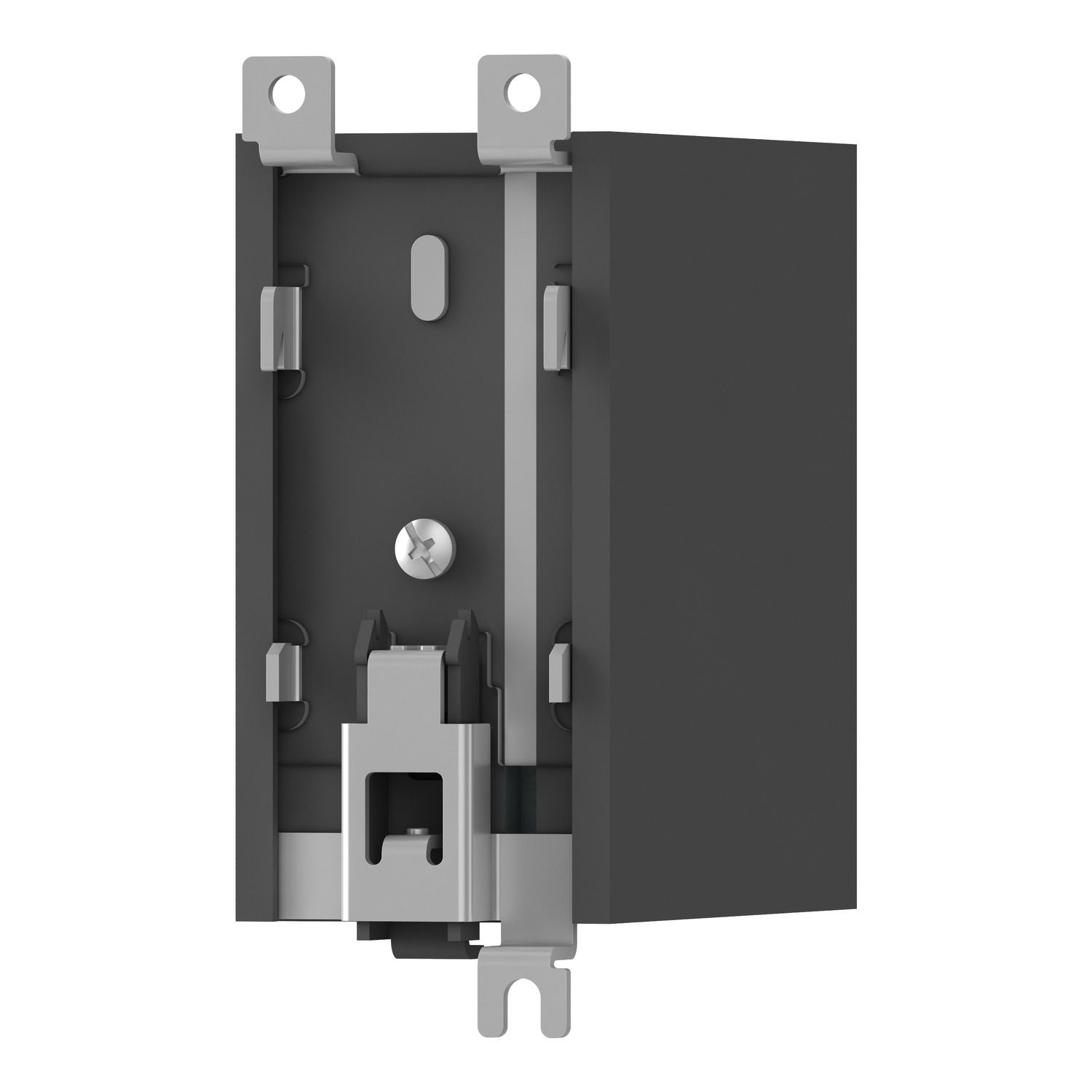Picture of DIN rail mount, Harmony Solid State Relays, 45A, zeroVoltage switching, contactor configuration screw input, input 4 to 32V DC, output 48 to 600V AC