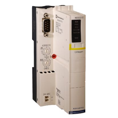Picture of network interface module, Modicon STB, standard, CANopen bus, 1Mbps
