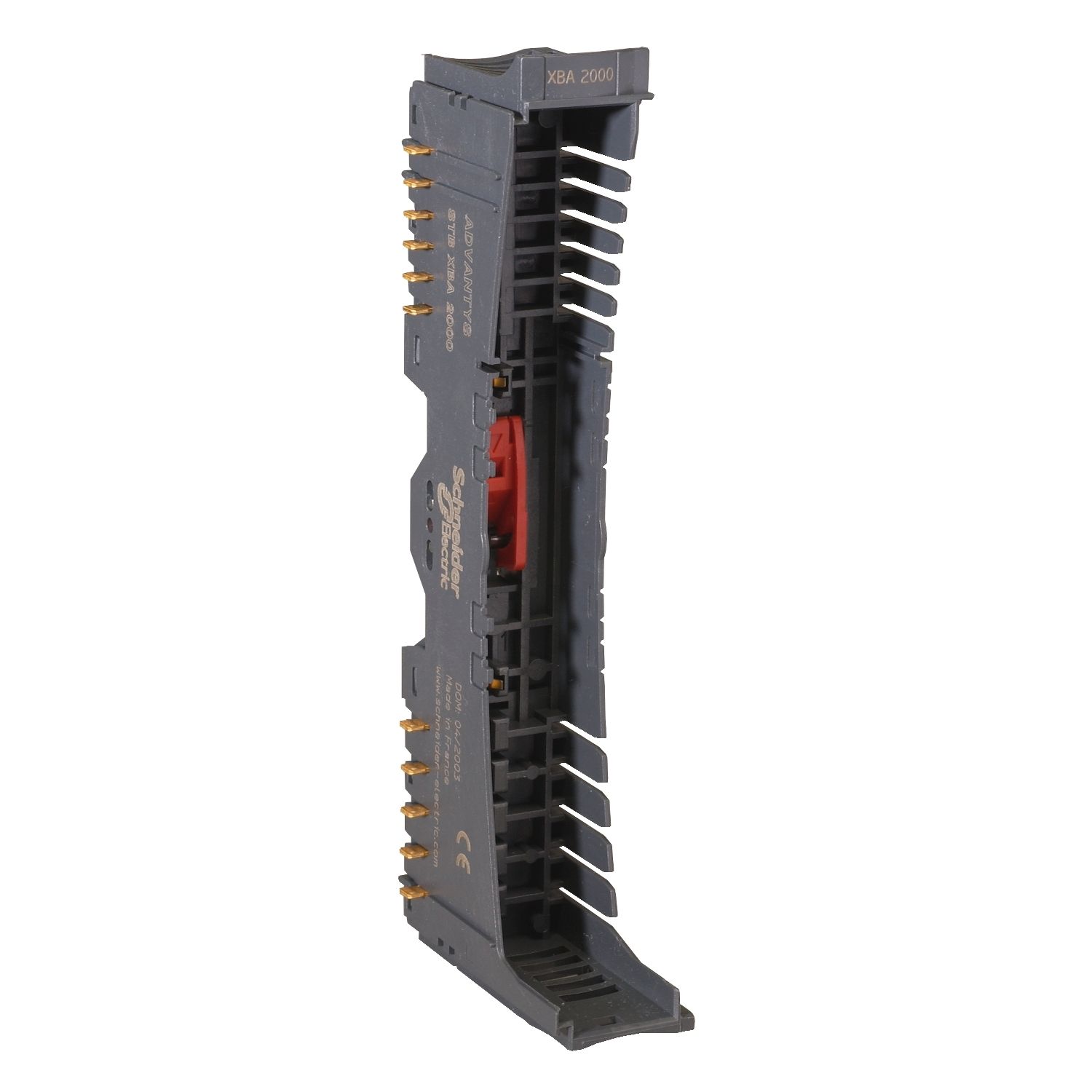 Picture of Modicon STB - mounting base - for I/O module internal bus extension