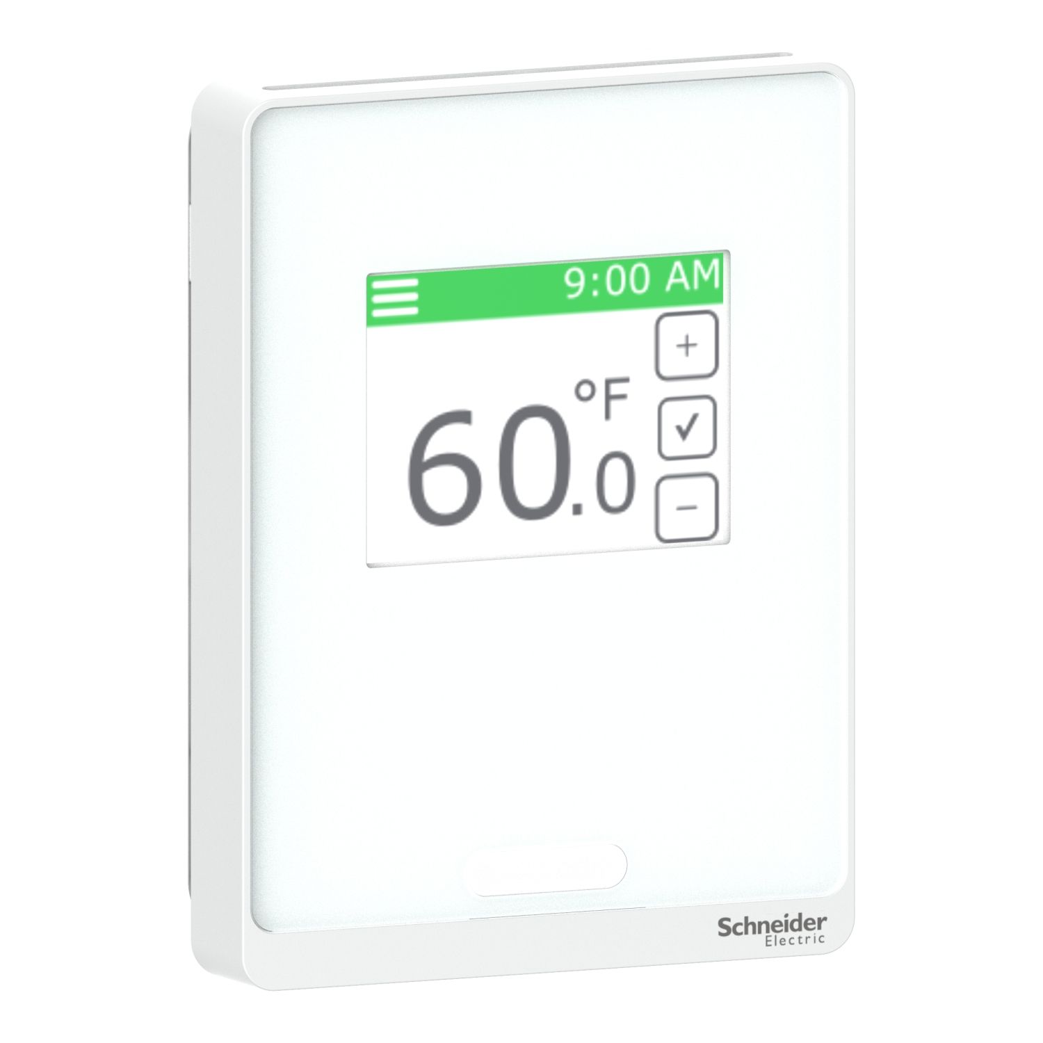 Picture of SmartX Cover Plate, for Sensor Base, Touchscreen, with 2 Button Lighting, PIR, Optimum White Cover