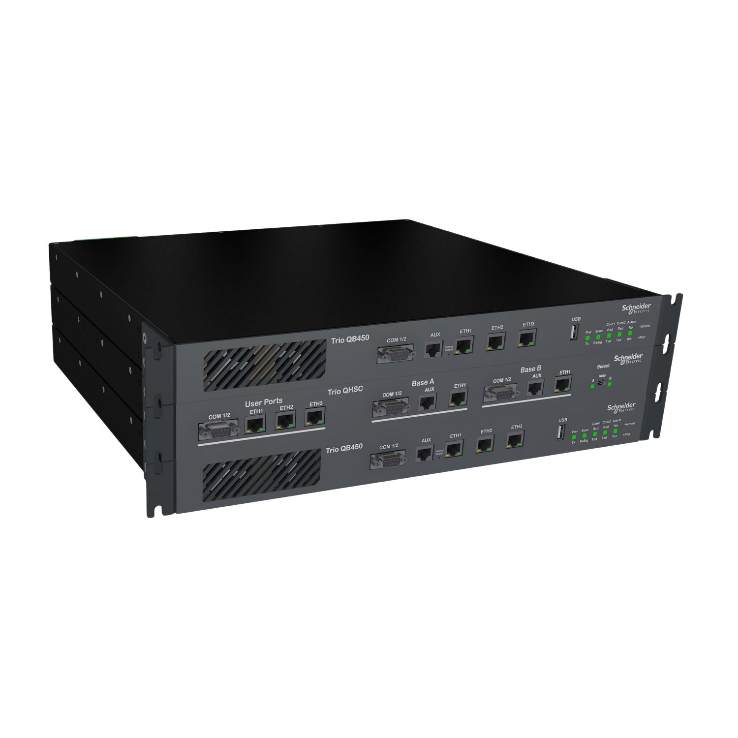 Picture of Hot standby hot swap base radio, Trio Licensed Radios, H band, full duplex, ETSI, HSC type B