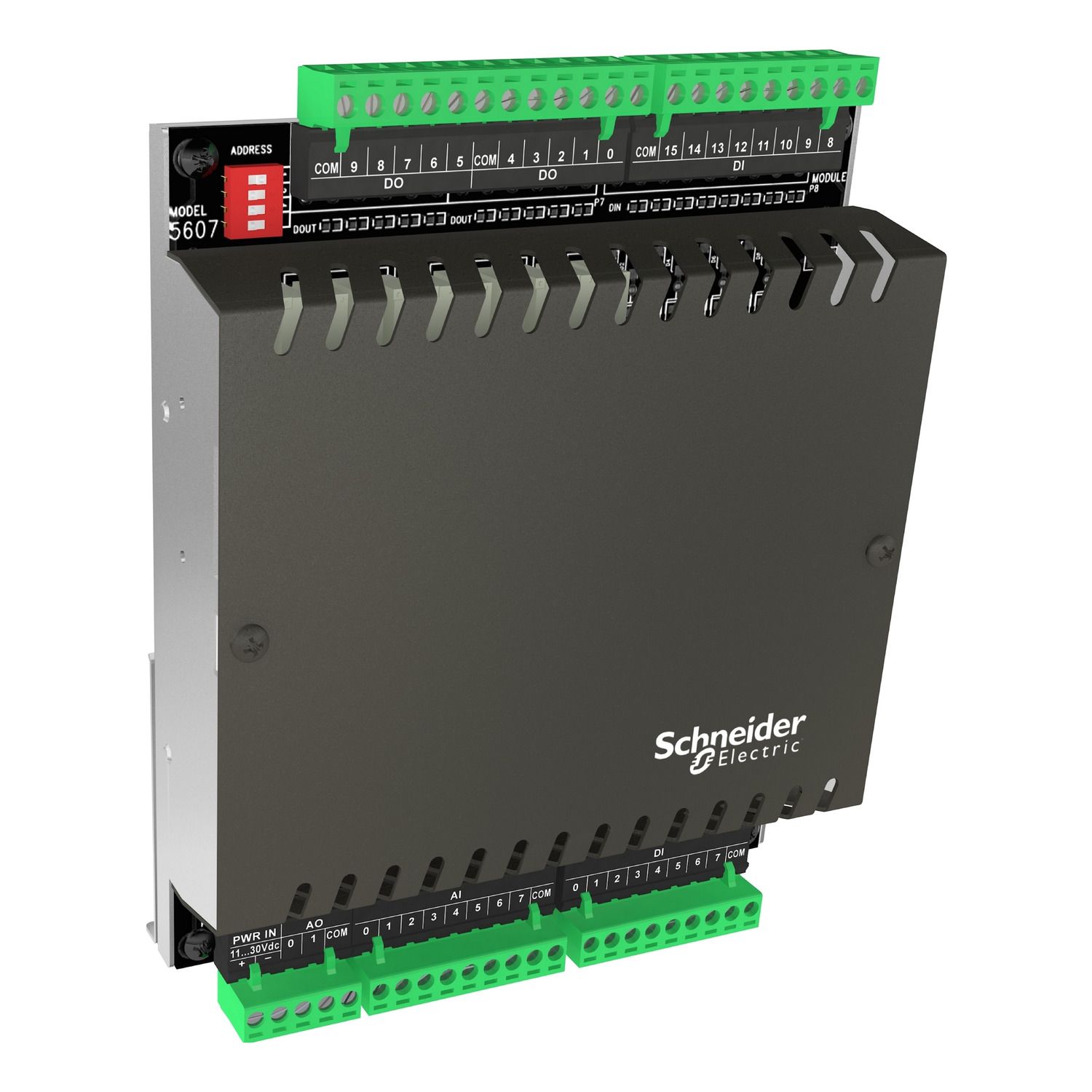 Picture of IO module, Expansion Modules, 5607, 16 DI, 8 AI, 10 DO