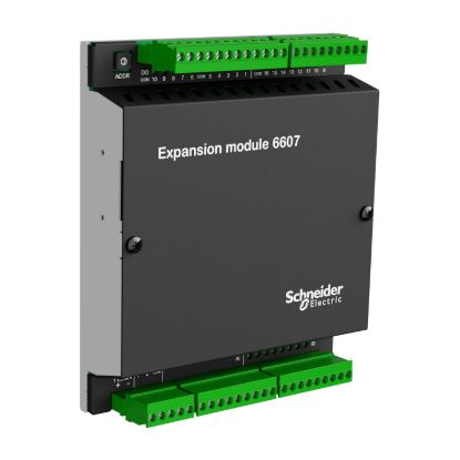 Picture of IO module, Expansion Modules, 6607, 16 DI, 10 DO, 8 AI, 2 AO, 8 CI, cCAus class 1 div 2