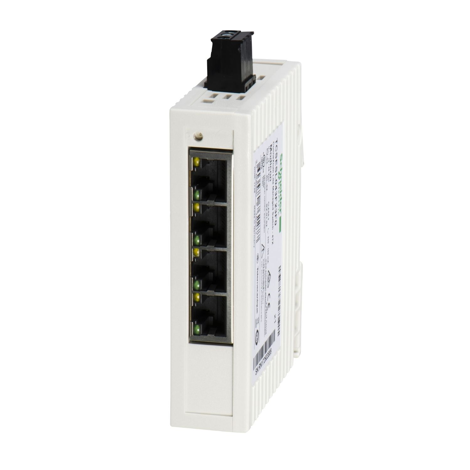 Picture of network switch, Modicon Networking, lite managed, 4 ports for copper