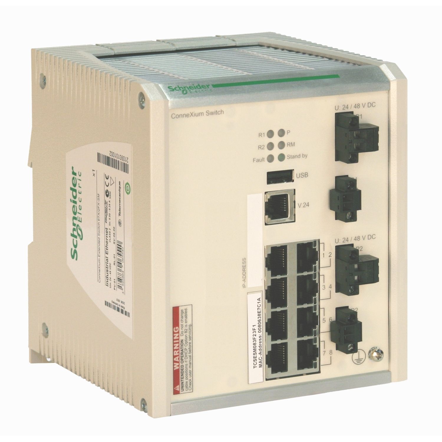 Picture of ConneXium Ex-M Switch - 8TX