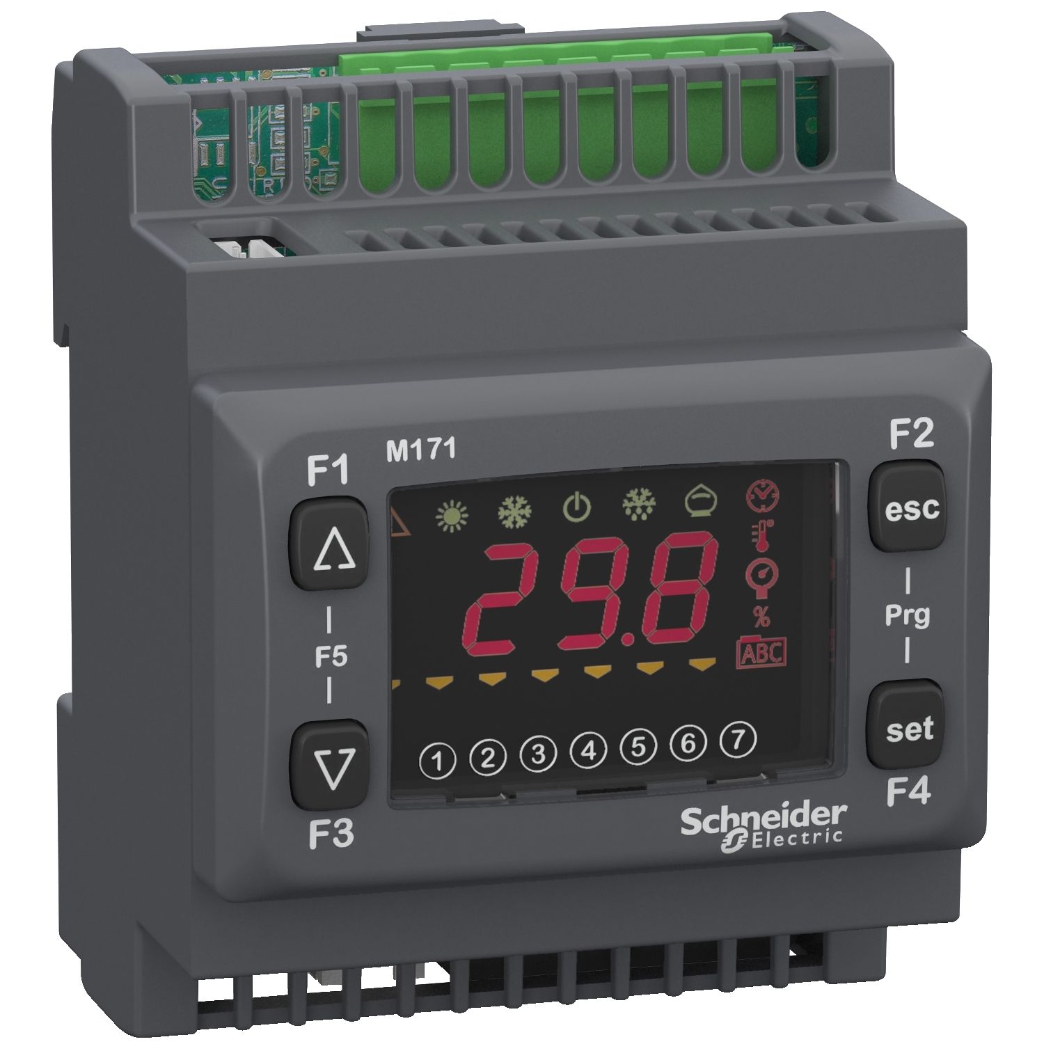 Picture of Modicon M171 Optimized Display 22 I/Os,