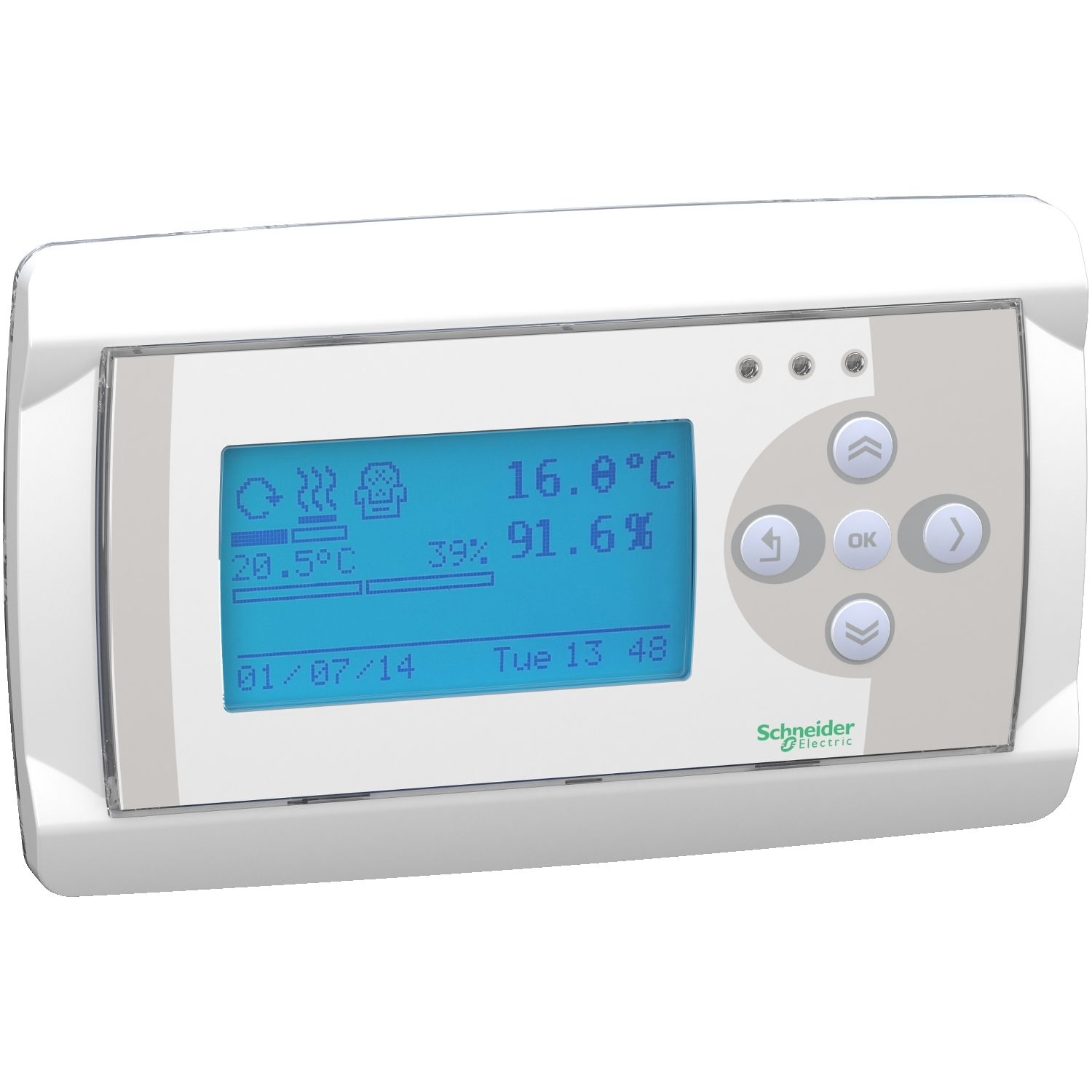 Picture of Modicon M171 Performance Flush 3 I/Os, Modbus SL/TCP & BACnet MSTP and IP