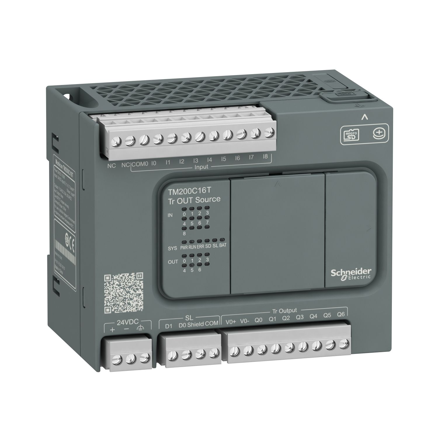 Picture of Controller M200 16I/O transistor Source