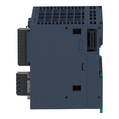 Picture of motion controller, Modicon M262, 5ns per instruction, 4 axes, optimized Ethernet, Sercos, machine to plant