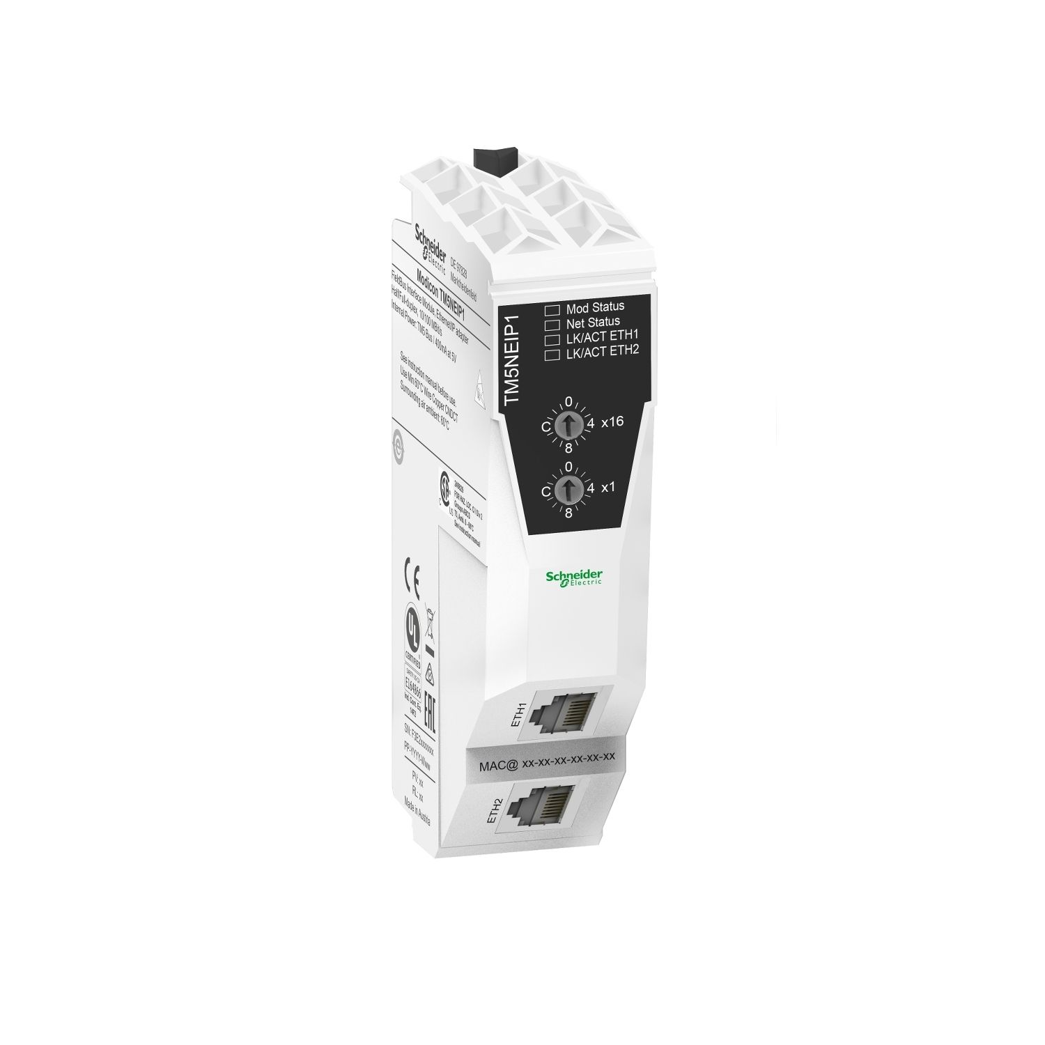 Picture of IP20 I/O Distributed Performance EtherNet/IP FieldBus Interface TM5 Module